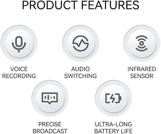 Voice Reminder Motion Sensor Key Hook For Home