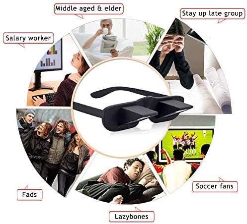90° Lazy Prism Glasses for Bed Reading & TV