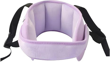 Soft Plush Adjustable Car Seat Head Support Strap