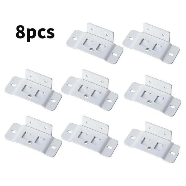 Möbelwinkel-Set aus hochbelastbarem Edelstahl (8 Stück)
