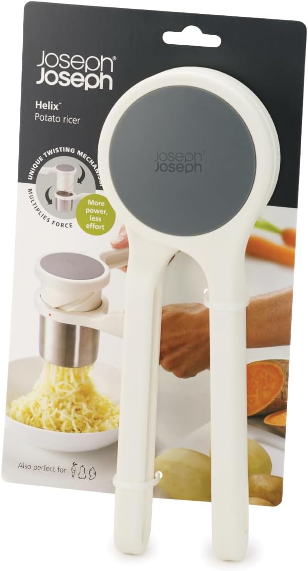 🥔 Stainless Steel Potato Ricer & Masher | Ergonomic Twist Handle