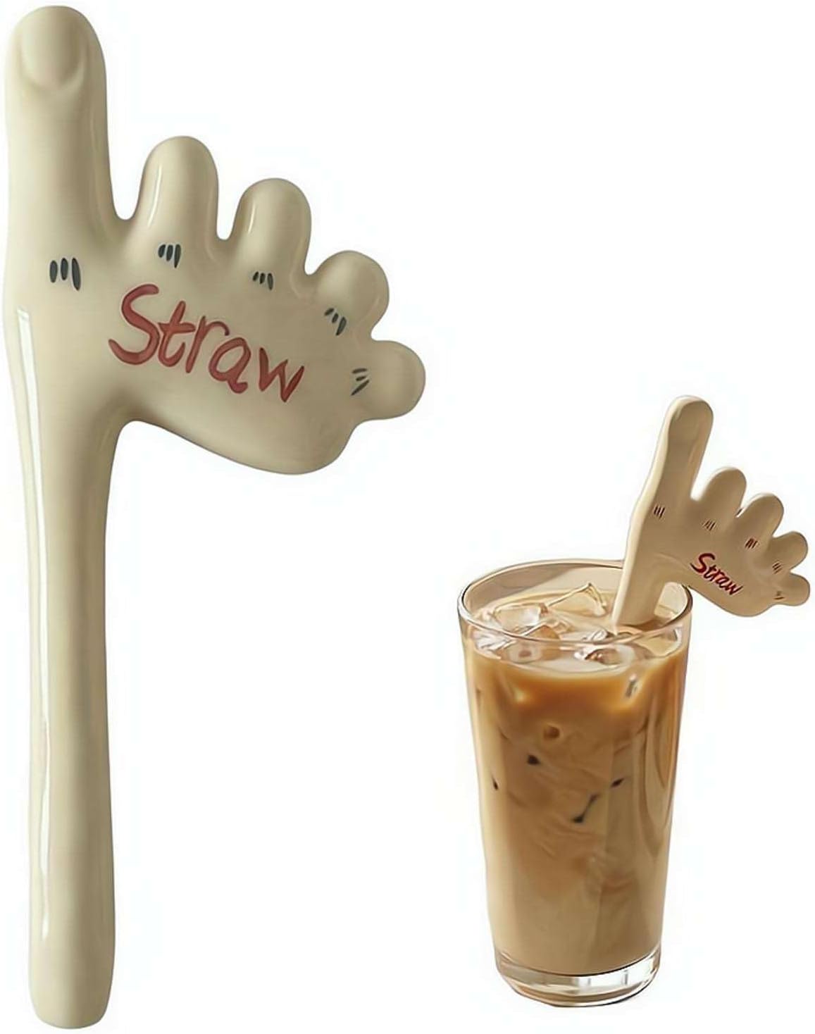 Handmade Foot Straw