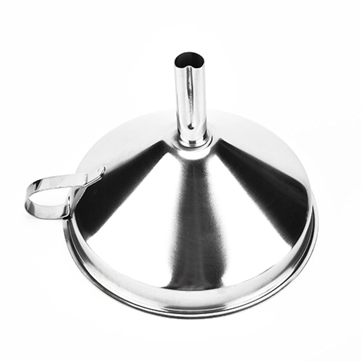 Stainless Steel Kitchen Funnel with Fine Mesh Filter – Food Grade Funnel Set for Oils, Liquids & Baking