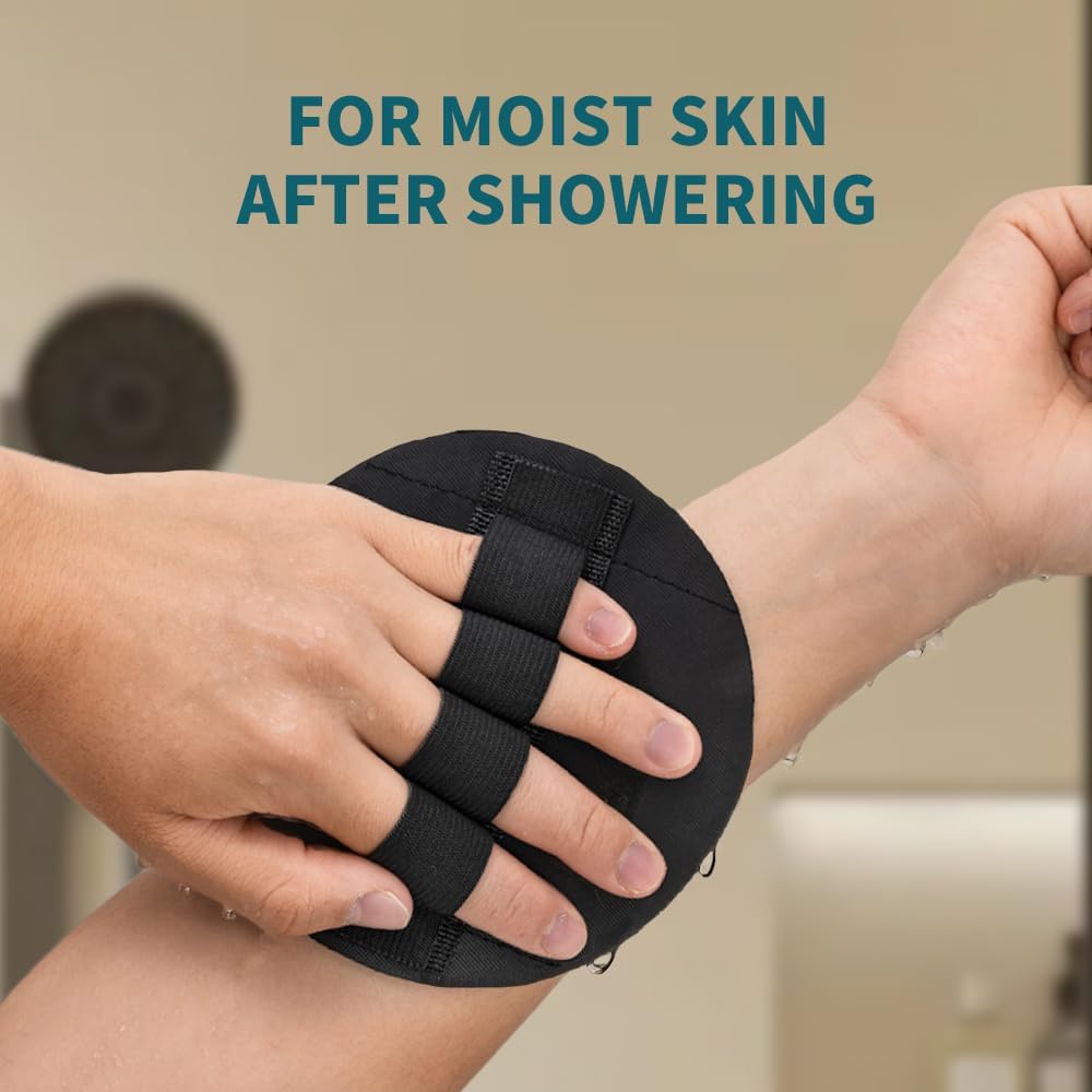 4 Counts Soft Rubber Shower Scrubber