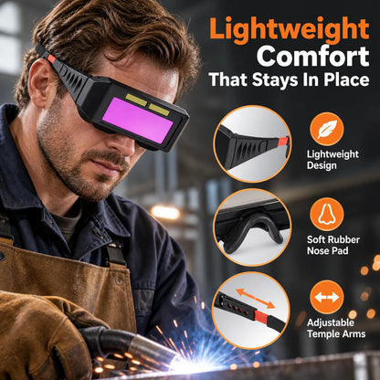 ❤️ Solar Auto-Darkening Welding Glasses