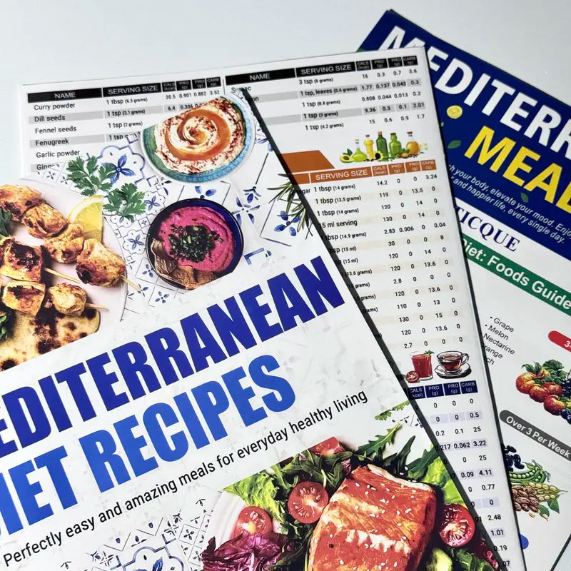 3 Count Mediterranean Diet Food List – Meal Plan & Healthy Living Guide