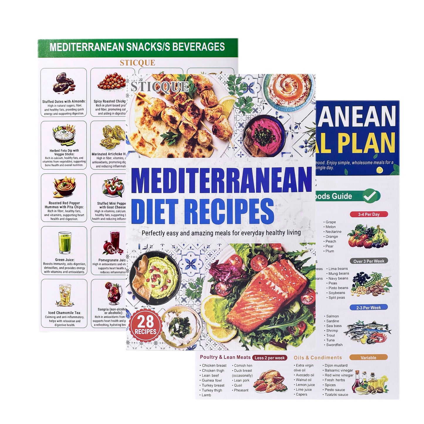 3 Count Mediterranean Diet Food List – Meal Plan & Healthy Living Guide
