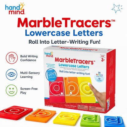 Marble Tracers Roll Into Letter-Writing Fun