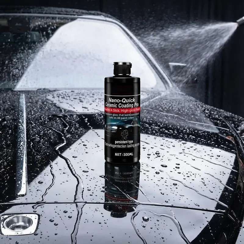 ❤️Nano Ceramic Car Coating Spray for High Gloss Shine and Paint Protection 300ml