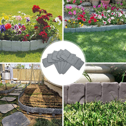 🪻High-quality. durable simulated stone garden fence🪻