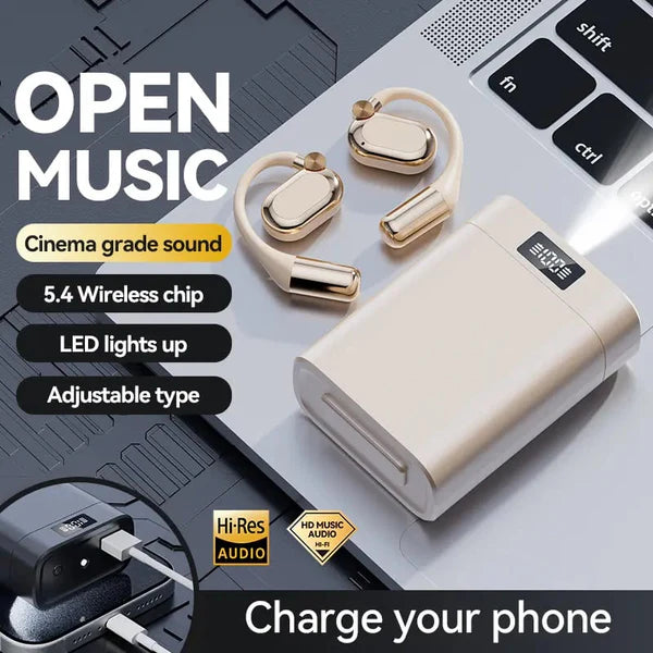 Bluetooth Earbuds with Smartphone Charging Support
