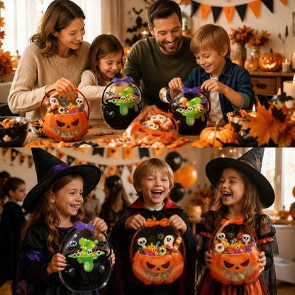 Halloween Pumpkin Treat Bags – 20 Pack
