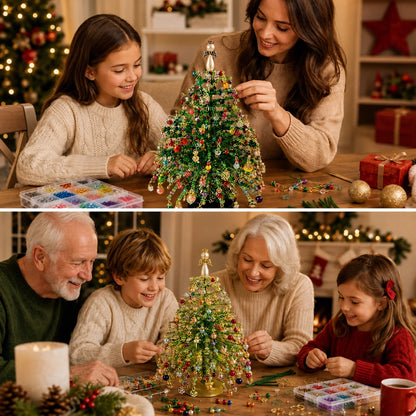DIY Beaded Christmas Tree Craft Kit