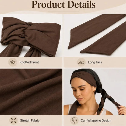 🎁Heatless Curling Headband for Soft Waves & Curls