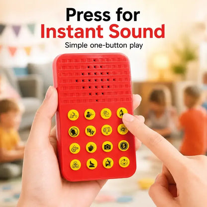 🎁16-Sound Portable Prank Noise Maker with Adjustable Volume