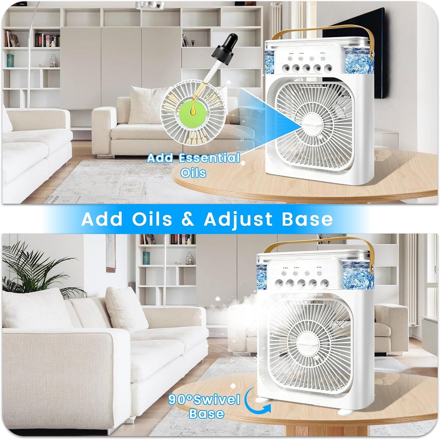 Mini 3-in-1 Evaporative Air Cooler