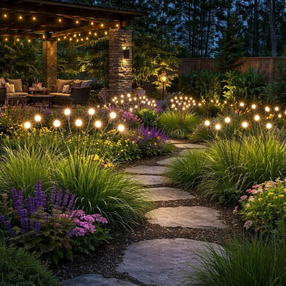 Solar Firefly Swaying Garden Lights – Waterproof Outdoor Landscape Decor