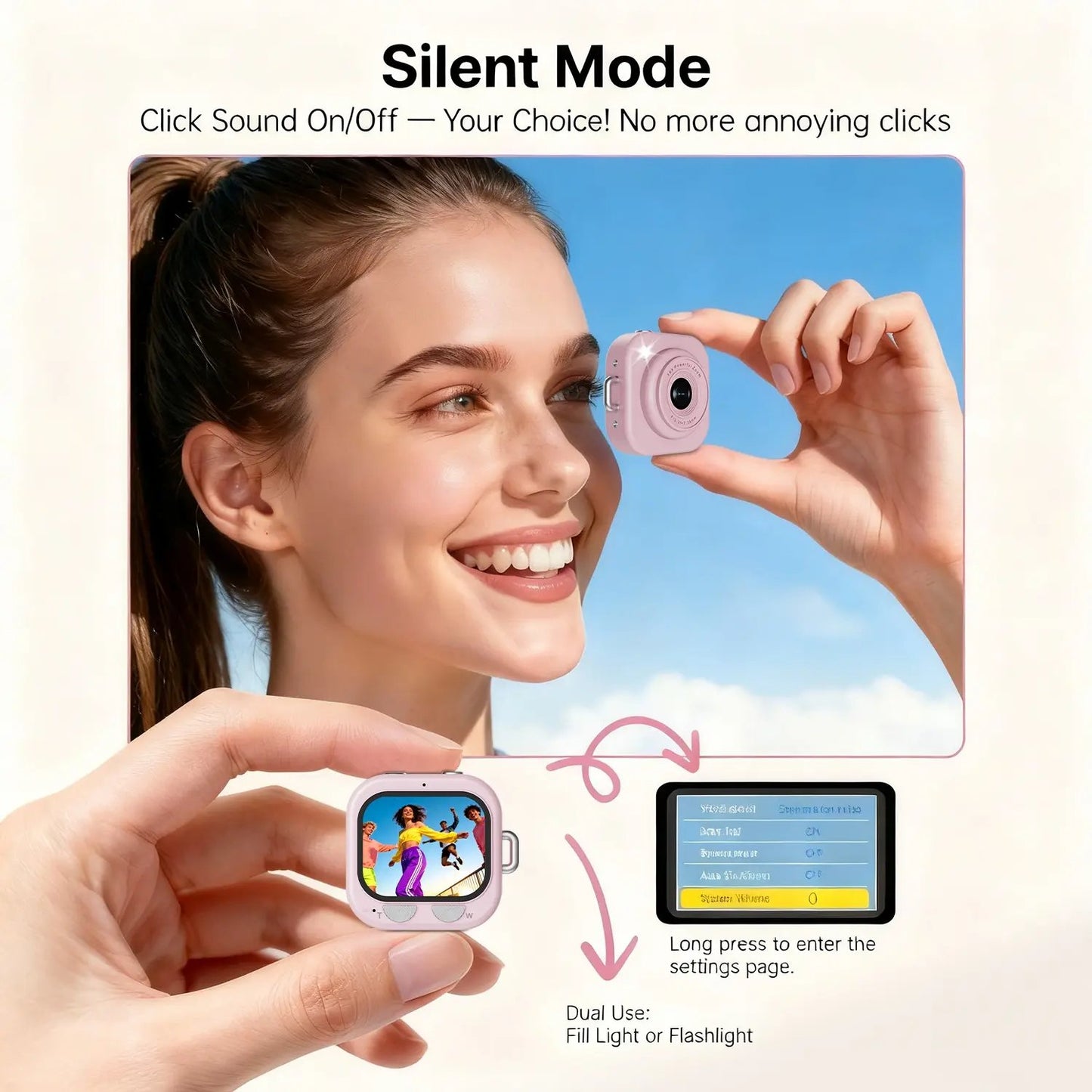 📷Mini Keychain Digital Camera📷