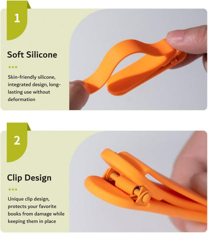 📚  Automatic Silicone Bookmarks