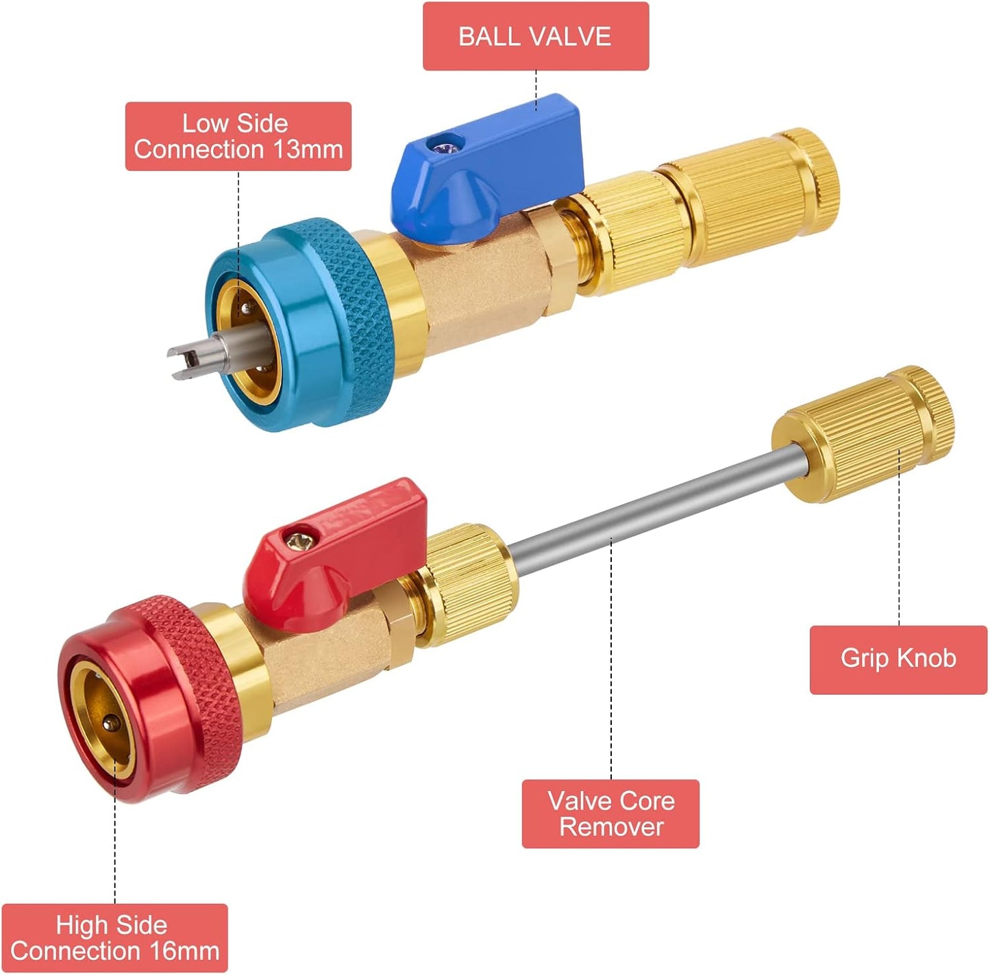 Valve Core Quick Remover Installer Tool Set