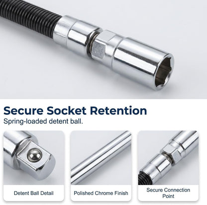 Electric Wrench Sleeve Universal Extension Rod