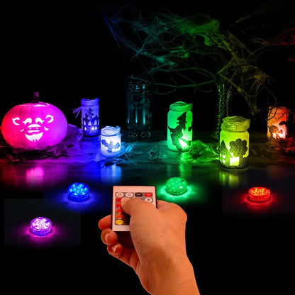 Pool Lights with Remote, 10 Color Changing Pool Lights