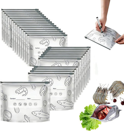 Reusable Aluminum Foil Sealable Storage Bags