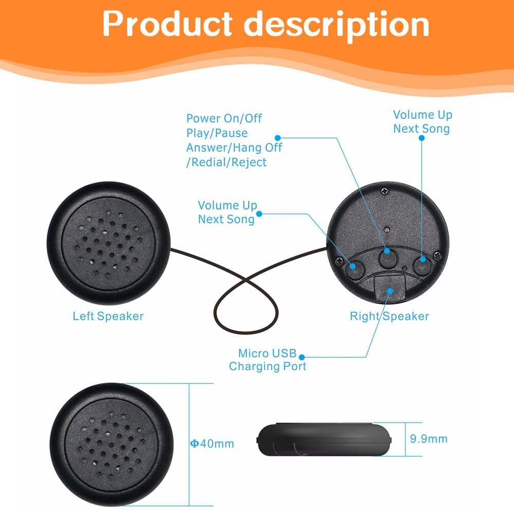 Kids Wireless Headphones, Over Ear Headphones for Children & Toddlers