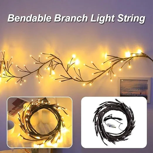 🎁Lighted Willow Vine Branch Wall Lamp With Remote Control