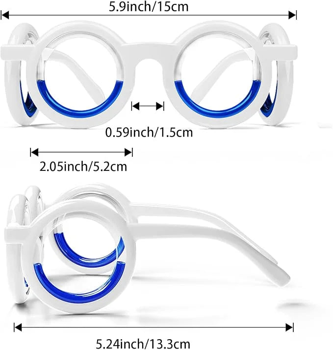 🎁Motion Sickness Glasses With Liquid Horizon Rings For Travel