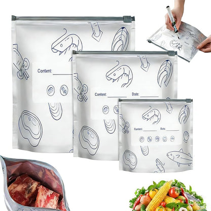 Reusable Aluminum Foil Sealable Storage Bags