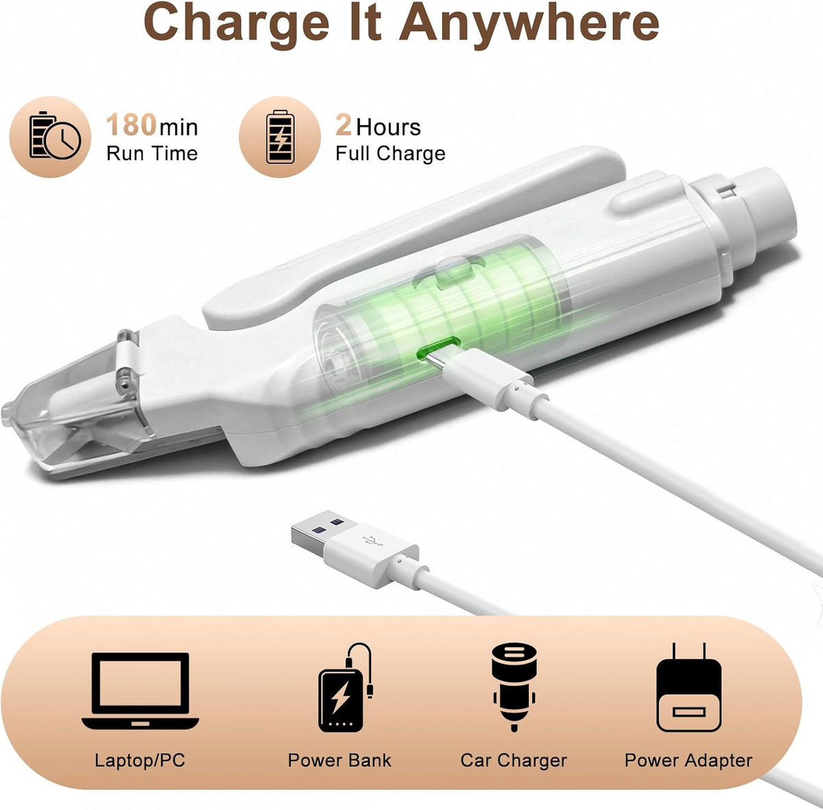 ❤️2-in-1 LED Pet Nail Clipper & Grinder – Rechargeable Safety Trimmer
