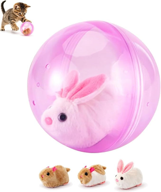 2026 New Self-Rolling Interactive Cat Ball