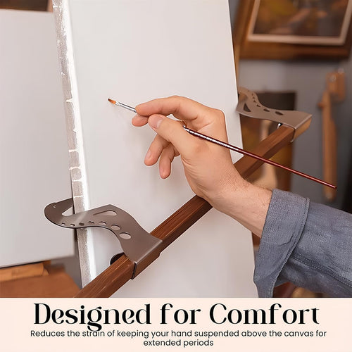 🎨 Adjustable Easel Hand Rest Support Bar