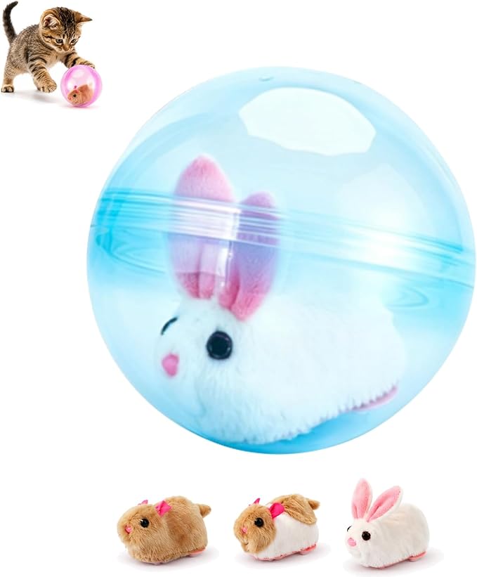 2026 New Self-Rolling Interactive Cat Ball