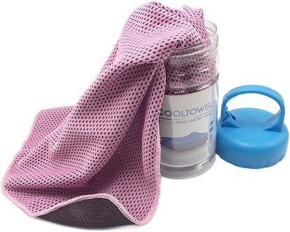 Soft Cooling Towel, Breathable Quick Dry Ice Towel