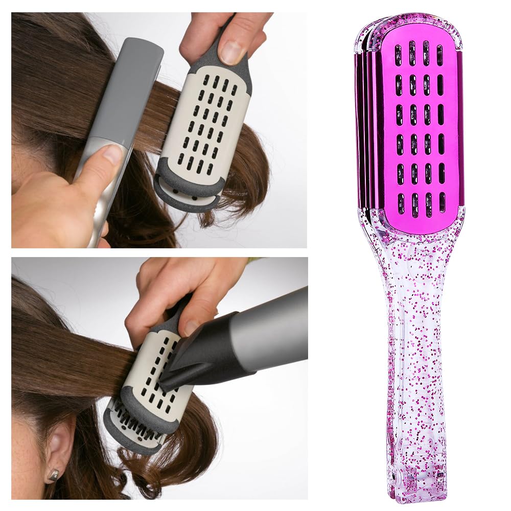 ❤️Double-Sided Boar Bristle Hair Brush – Smooth & Frizz Control