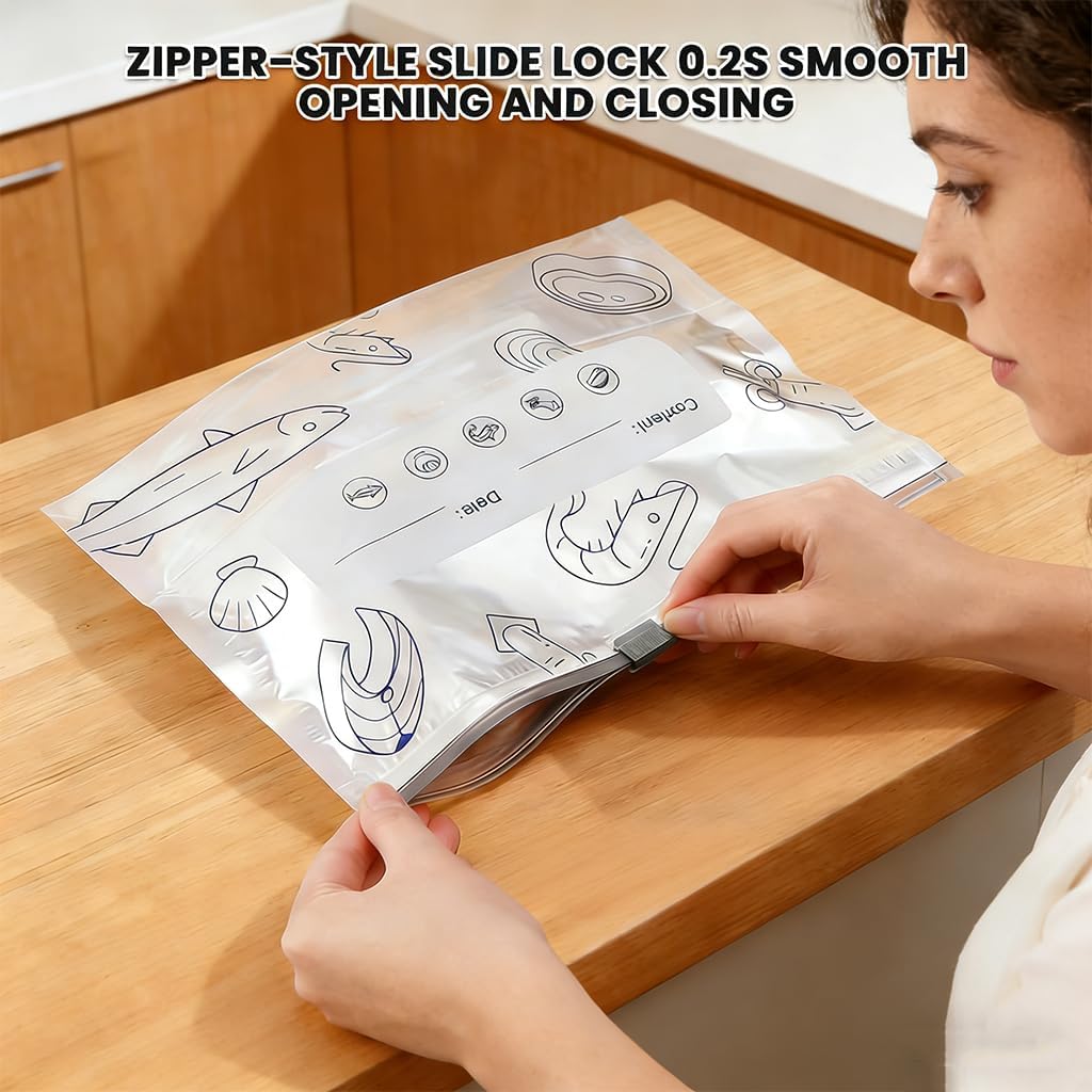 Reusable Aluminum Foil Sealable Storage Bags