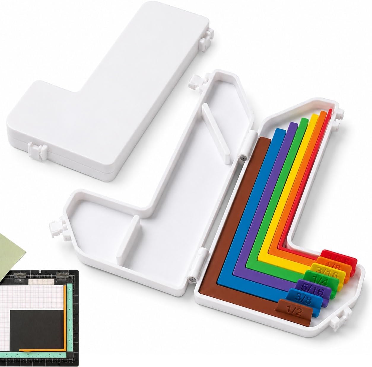 Paper Crafting Alignment Guide Set with Case