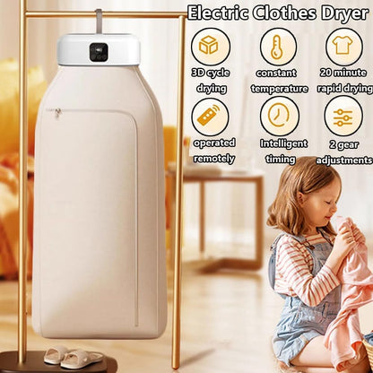 ❤️Portable Clothes Dryer – Fast Drying, Foldable & Easy to Use