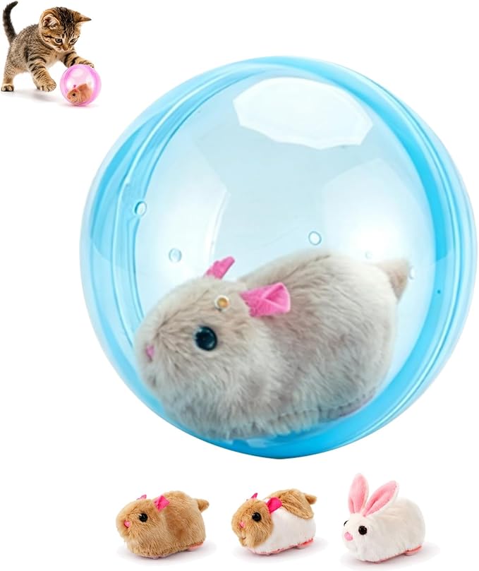 2026 New Self-Rolling Interactive Cat Ball