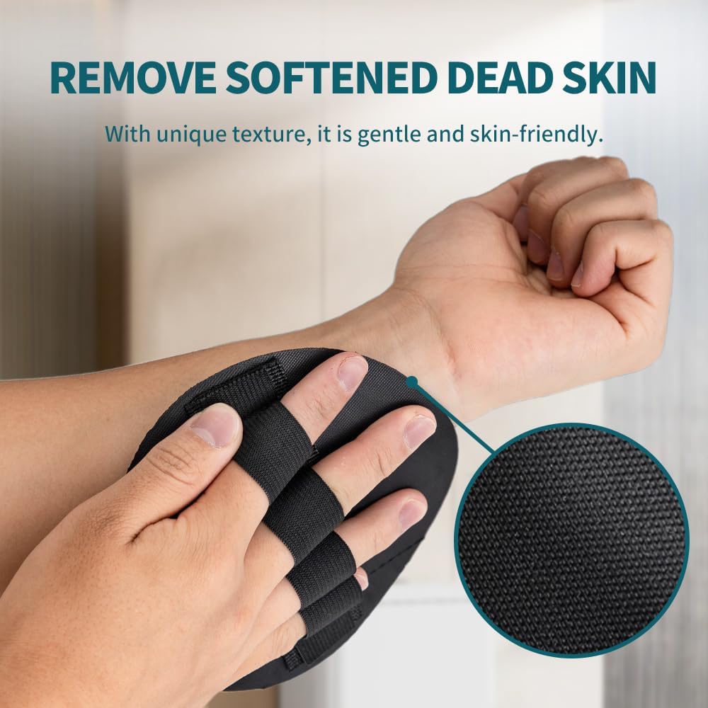 4 Counts Soft Rubber Shower Scrubber