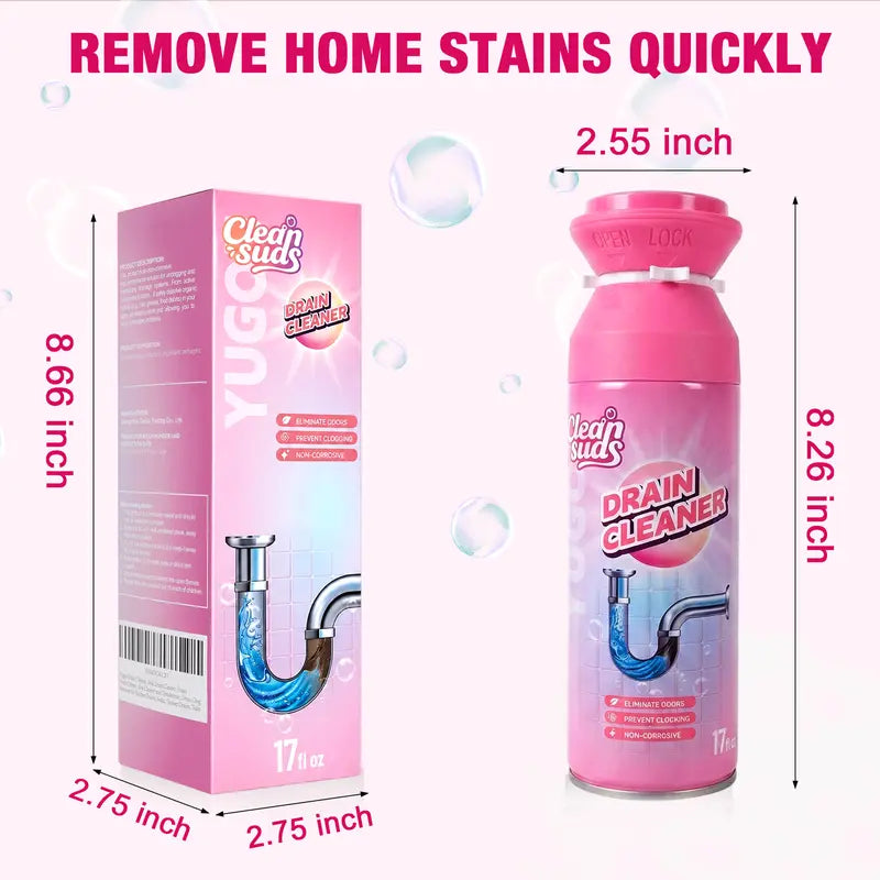 Household Foam Mousse Drain Cleaner &amp; Clog Remover