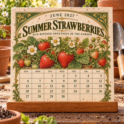 🎉🌻 2027 The Heirloom Garden Plantable Seed Calendar