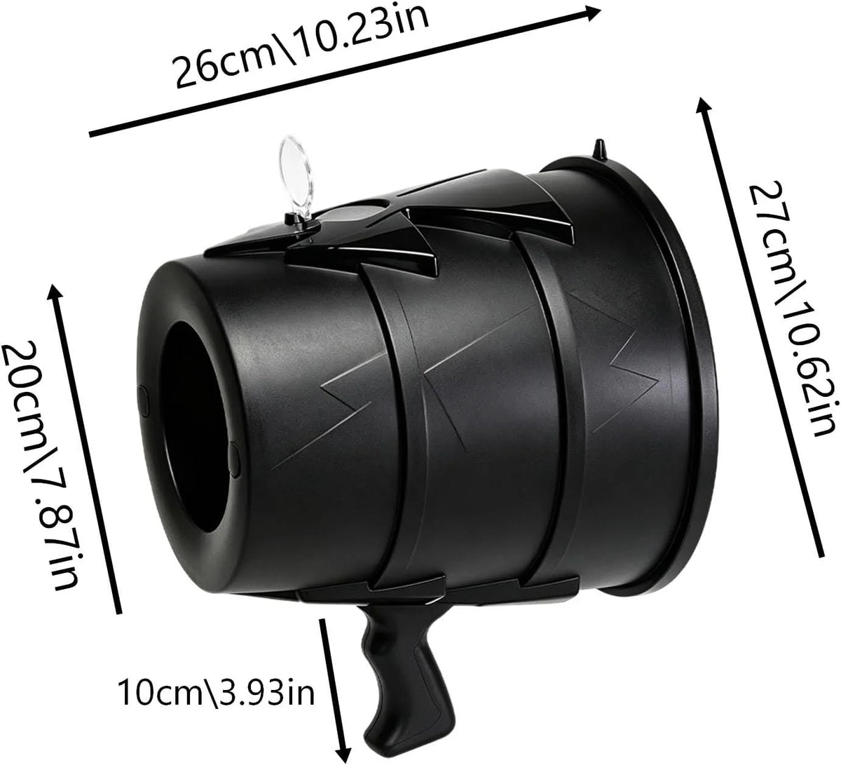🎁Hand-Powered Air Vortex Blaster Toy With Target Sight
