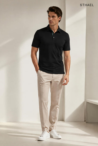 3-Pack Men's Performance Short Sleeve Polo Shirts