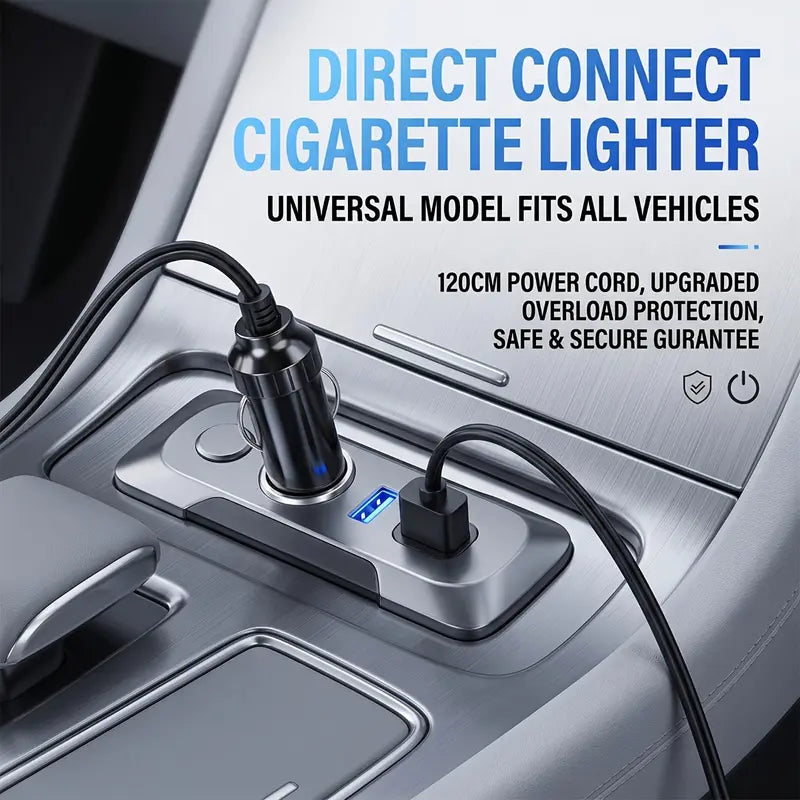 🎁12V Portable Car Heater &amp; 360° Rotatable Window Defroster