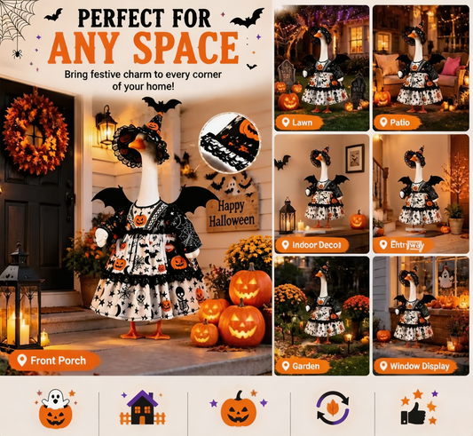 🎃 Kürbis-Zauberer-Gans-Outfit