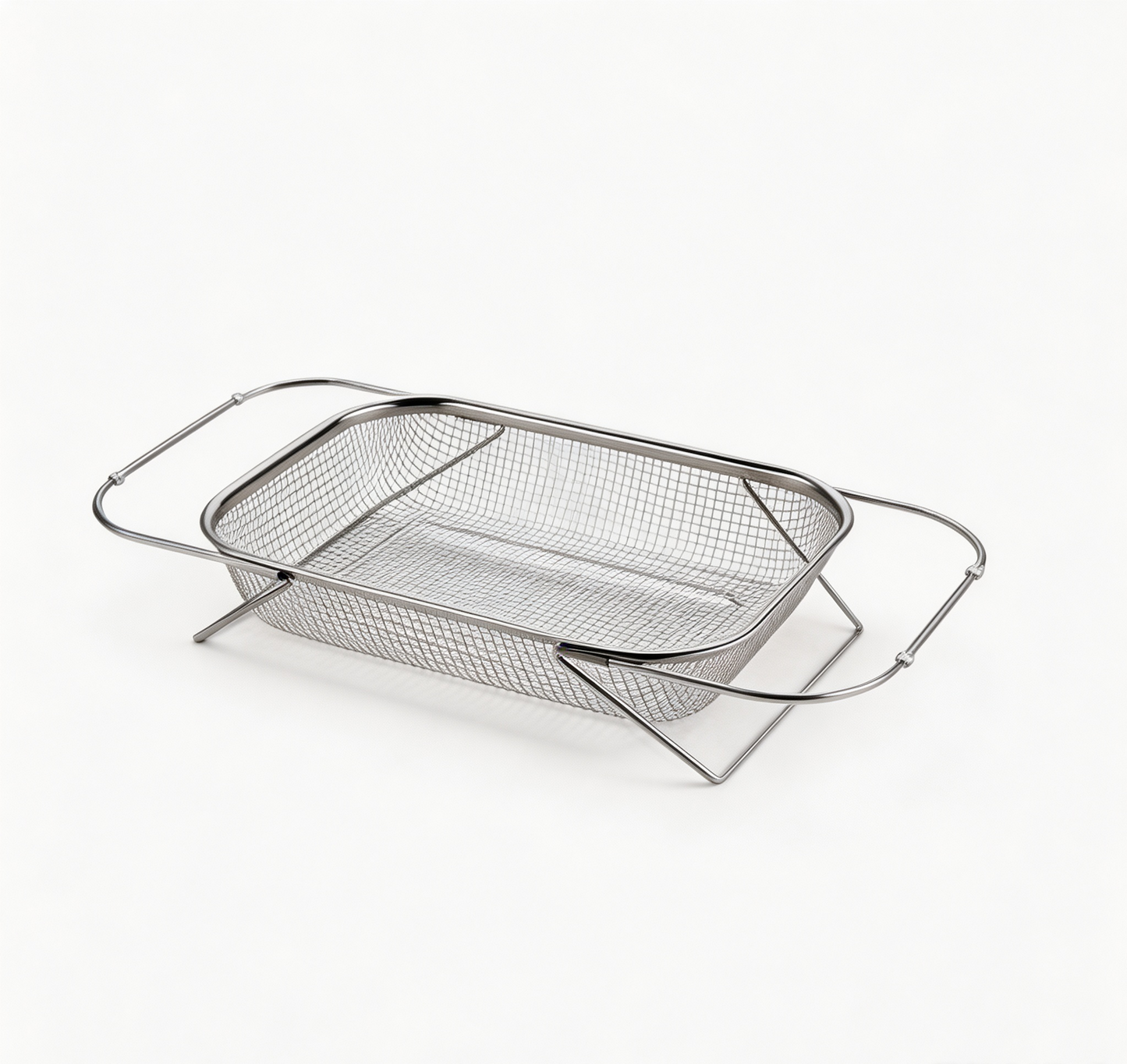 Stainless Steel Expandable Over-The-Sink Colander