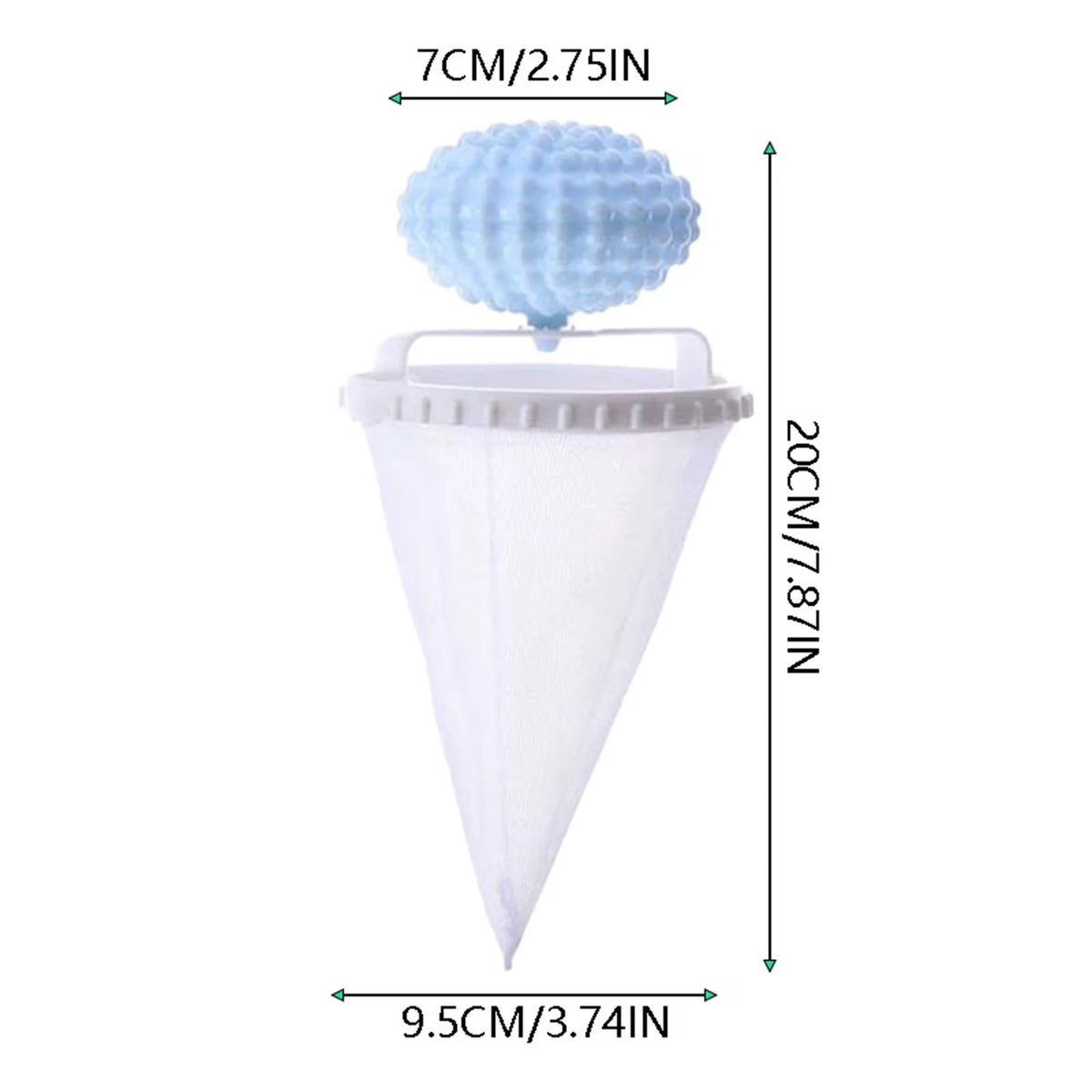 🎁3-Pack Silicone Sticky Ball Pet Hair & Lint Laundry Catcher